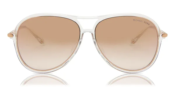 Michael Kors MK2176U BRECKENRIDGE 30156F Women's Sunglasses Clear Size 58