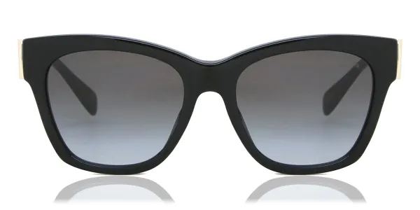 Michael Kors MK2182U EMPIRE SQUARE Polarized 30058G Women's Sunglasses Black Size 55