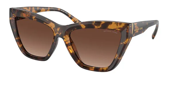 Michael Kors MK2211U DUBAI Polarized 3006T5 Women's Sunglasses Tortoiseshell Size 57