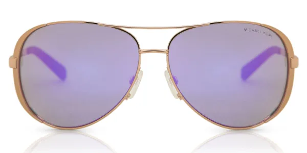 Michael Kors MK5004 CHELSEA 10034V Women's Sunglasses Gold Size 59