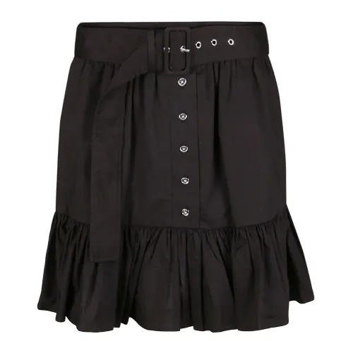 Michael Kors , Ms2705Nf4C001 Skirt ,Black female, Sizes: