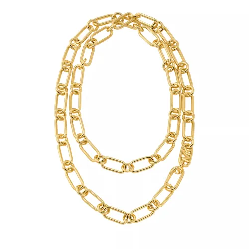Michael Kors Necklaces - 14K Gold-Plated Empire Chain Double Layer Necklace - gold - Necklaces for ladies