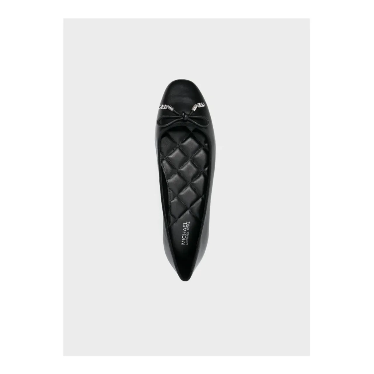 Michael Kors , Nori Flat Ballerina Shoes ,Black female, Sizes: