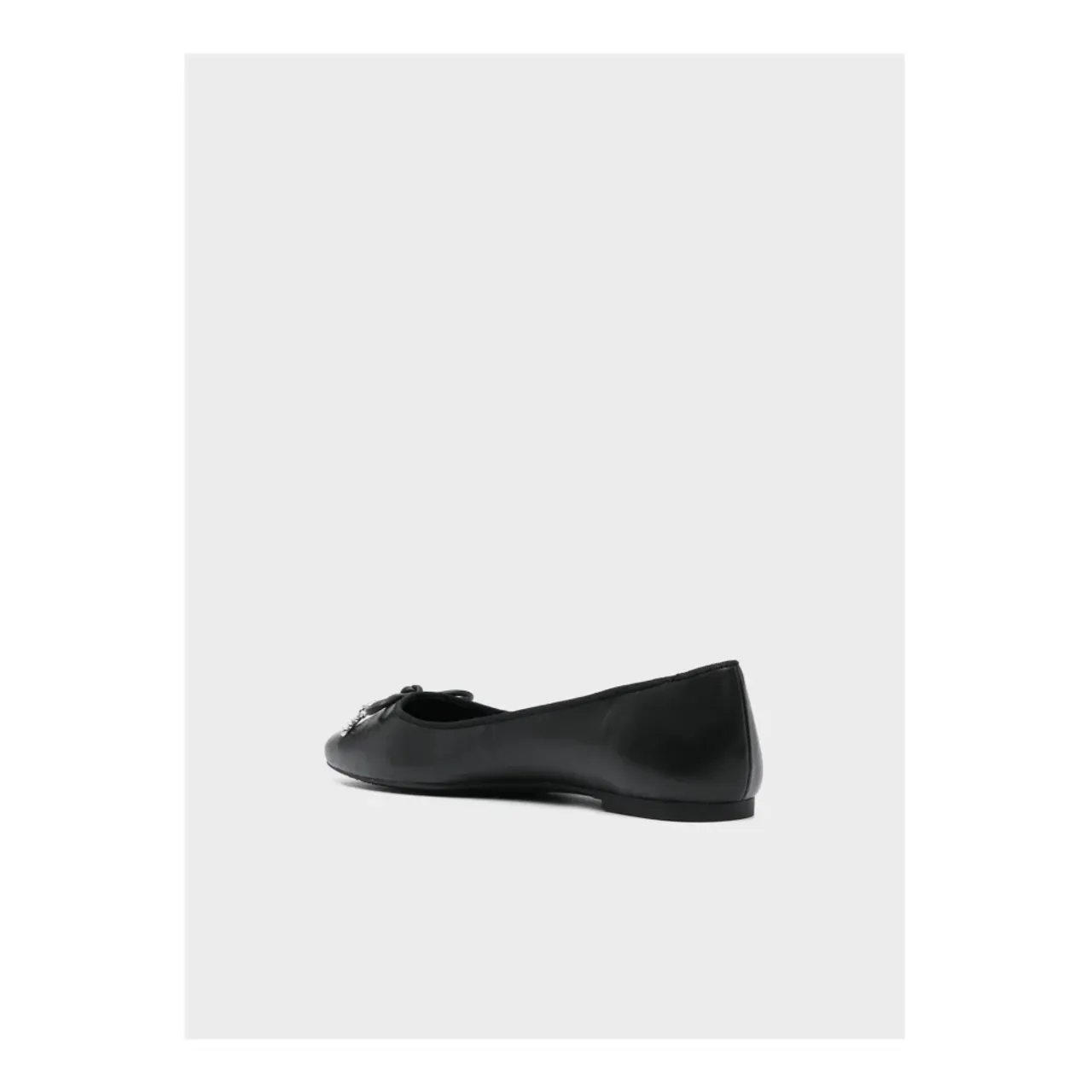 Michael Kors , Nori Flat Ballerina Shoes ,Black female, Sizes: