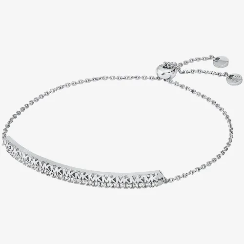 Michael Kors Premium Silver Logo Toggle Bracelet MKC1577AN040