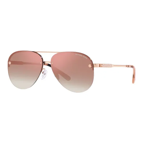 Michael Kors , Rose Gold/Pink Shaded Sunglasses ,Pink female, Sizes: