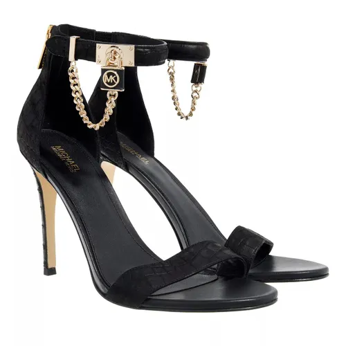 Michael Kors Sandals - Hamilton Heeled Sandal - black - Sandals for ladies