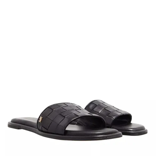 Michael Kors Sandals - Hayworth Woven Slide - black - Sandals for ladies