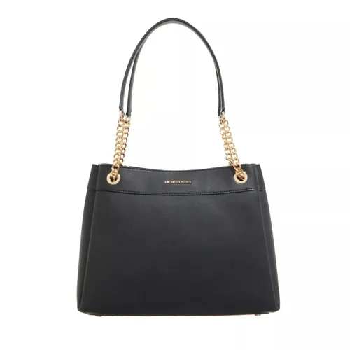 Michael Kors Shopping Bags - Lori Medium Chain Shoulder Tote - black - Shopping Bags for ladies