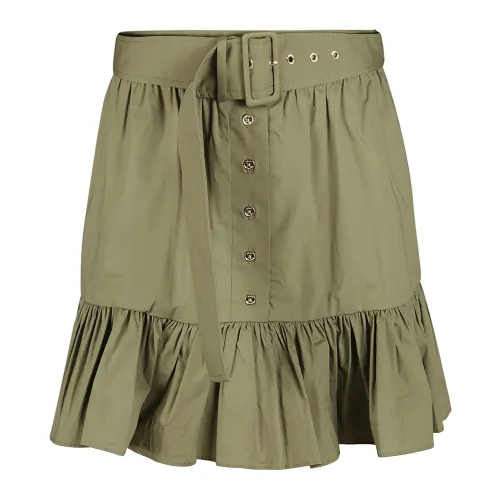 Michael Kors , Short Skirt ,Green female, Sizes: