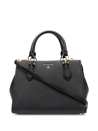 Michael Kors Sienna pebbled-leather tote bag - Black