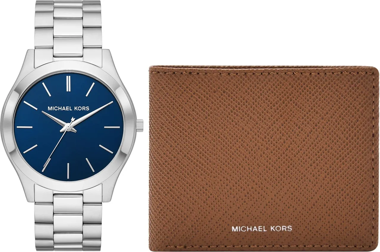 Michael Kors Slim Runway MK1060SET Mens Wristwatch