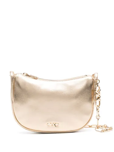 Michael Kors small Kendall metallic shoulder bag - Gold