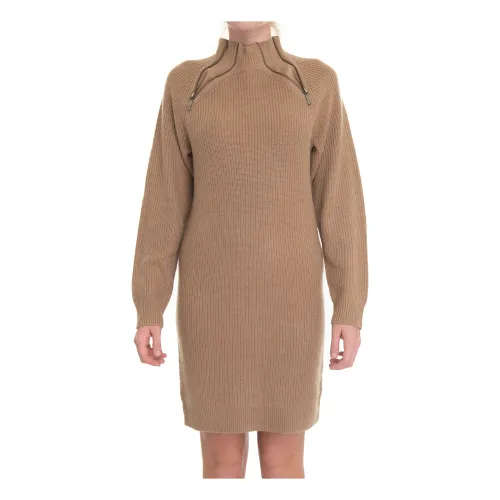 Michael Kors , Sweater dress ,Brown female, Sizes: