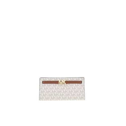 Michael Kors , Vanilla LG Wallet with Ribbon Detail ,Multicolor female, Sizes: ONE SIZE
