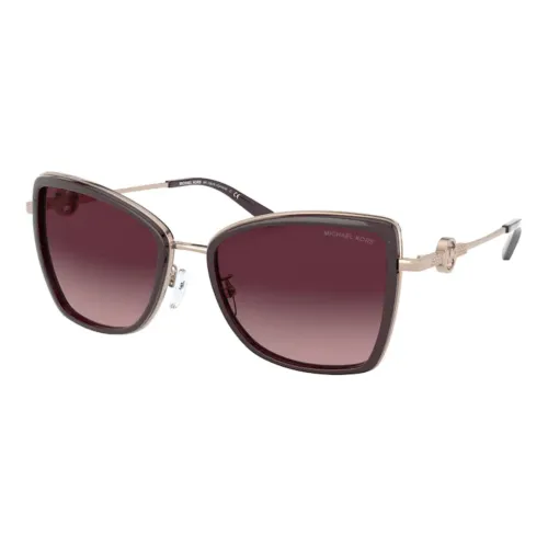 Michael Kors , Violet/Burgundy Shaded Sunglasses Corsica ,Multicolor female, Sizes: