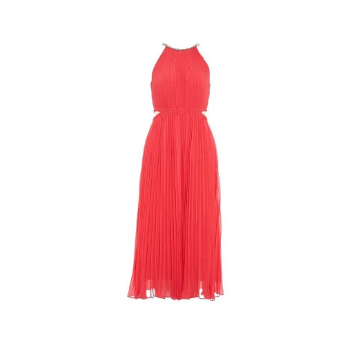 Michael Kors , Women Clothing Dress Red Ss23 ,Red female, Sizes: