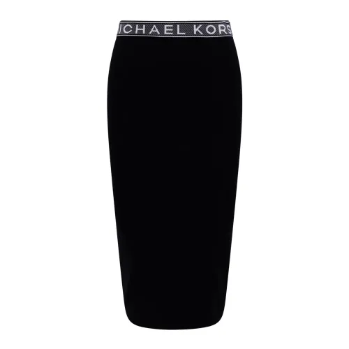 Michael Kors , Women Clothing Skirt Black Aw23 ,Black female, Sizes: