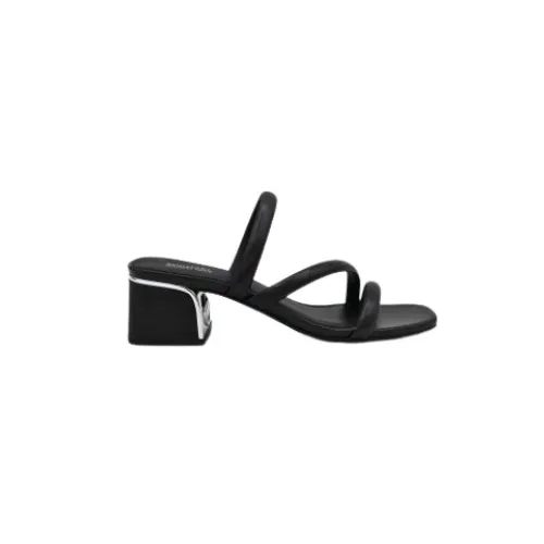 Michael Kors , Women Shoes Laced Black Ss21 ,Black female, Sizes: