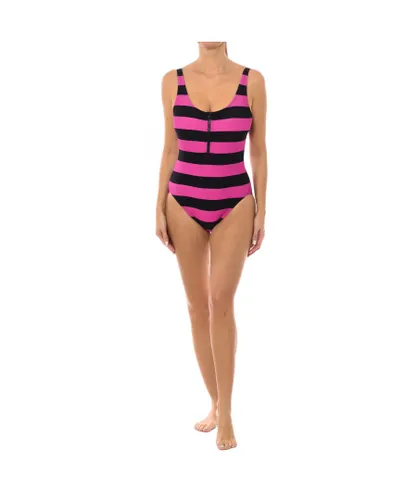Michael Kors Womens Classic style swimsuit with zipper MM4M810 women - Pink Polyamide