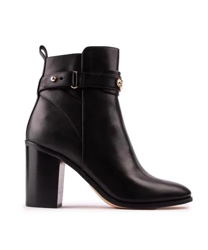 Michael Kors Womens Darcy Heeled Boots - Black