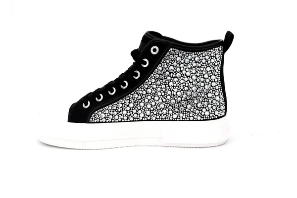 Michael Kors Women's Evy HIGH TOP Sneaker
