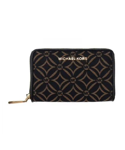 Michael Kors Womens JET SET purse 34F2GJ6D0J woman - Black Cotton - One Size