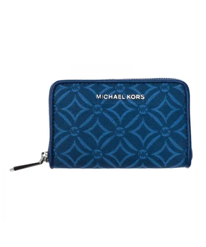 Michael Kors Womens JET SET purse 34F2SJ6D0J woman - Blue Cotton - One Size