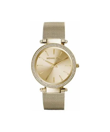 Michael Kors Womens Ladies' Darci Watch MK3368 - Rose Gold Metal - One Size
