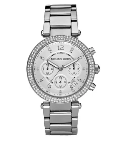 Michael Kors Womens Ladies' Parker Watch MK5353 - Silver Metal - One Size