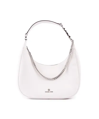 Michael Kors Womens Piper Handbag - White - One Size