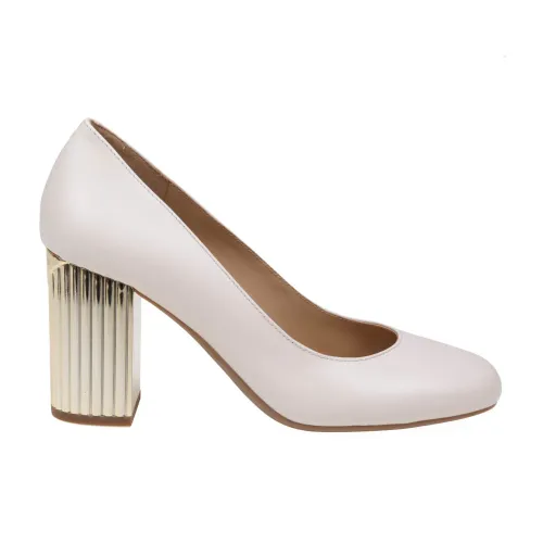 Michael Kors , Womens Shoes Pumps Light Cream Ss24 ,White female, Sizes: