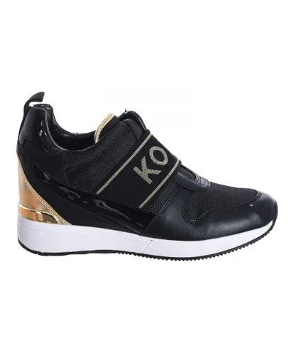 Michael Kors Womens Sneaker Maven without laces F2MVFP1D woman - Black