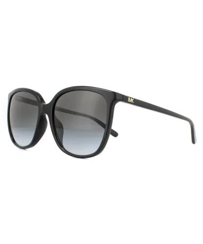 Michael Kors Womens Sunglasses Anaheim MK2137U 30058G Black Dark Grey Gradient - One
