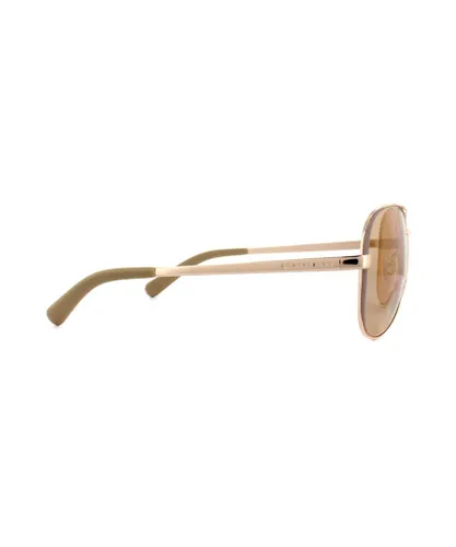 Michael Kors Womens Sunglasses Chelsea 5004 1017R1 Polished Rose Gold Mirror Metal - One