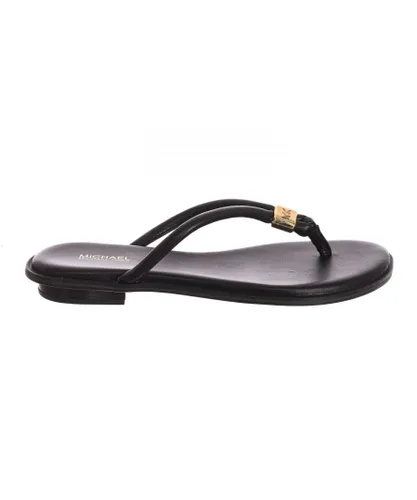 Michael Kors Womenss sandal 40T2AEFA1L - Black