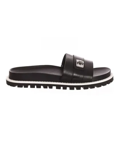 Michael Kors Womenss slipper sandal 40T2PDFA2L - Black
