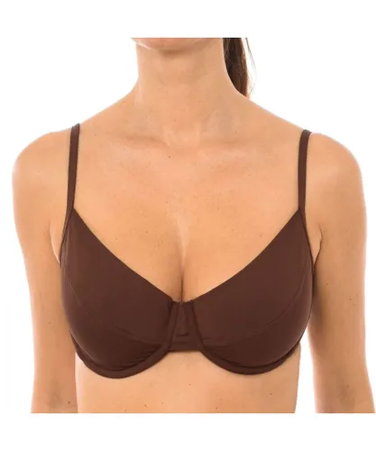 Michael Kors Womenss underwired bikini bra MM1N618 - Brown