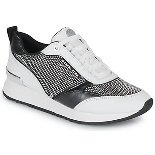 MICHAEL Michael Kors  ALLIE STRIDE TRAINER  women's Shoes (Trainers) in White