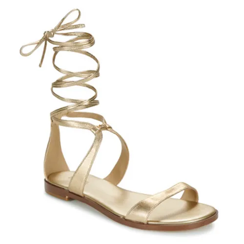 MICHAEL Michael Kors  AMARA FLAT SANDAL  women's Sandals in Gold