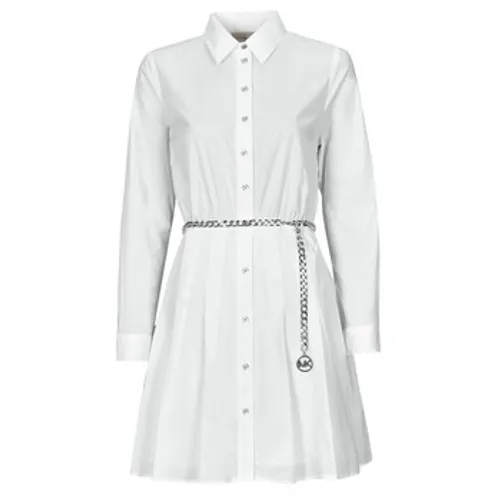 MICHAEL Michael Kors  COTTON MINI DRESS  women's Dress in White