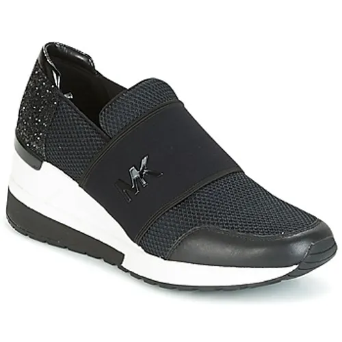 MICHAEL Michael Kors  FELIX TRAINER  women's Shoes (Trainers) in Black