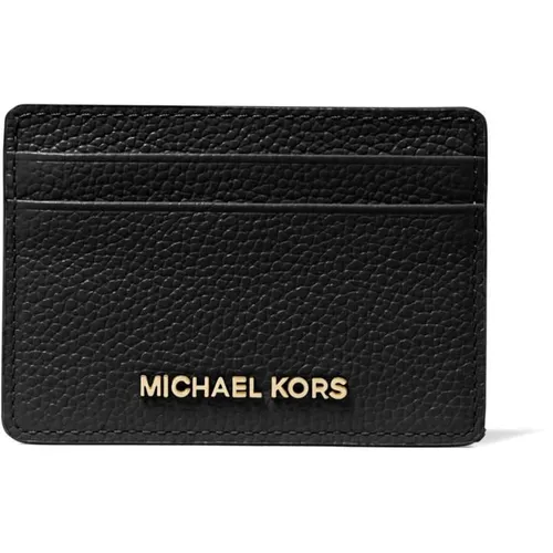 MICHAEL Michael Kors Jet Card Holder - Black