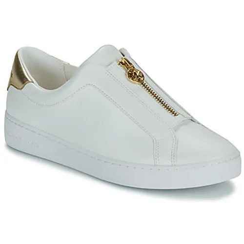 MICHAEL Michael Kors  KEATON ZIP SLIP ON  women's Shoes (Trainers) in White