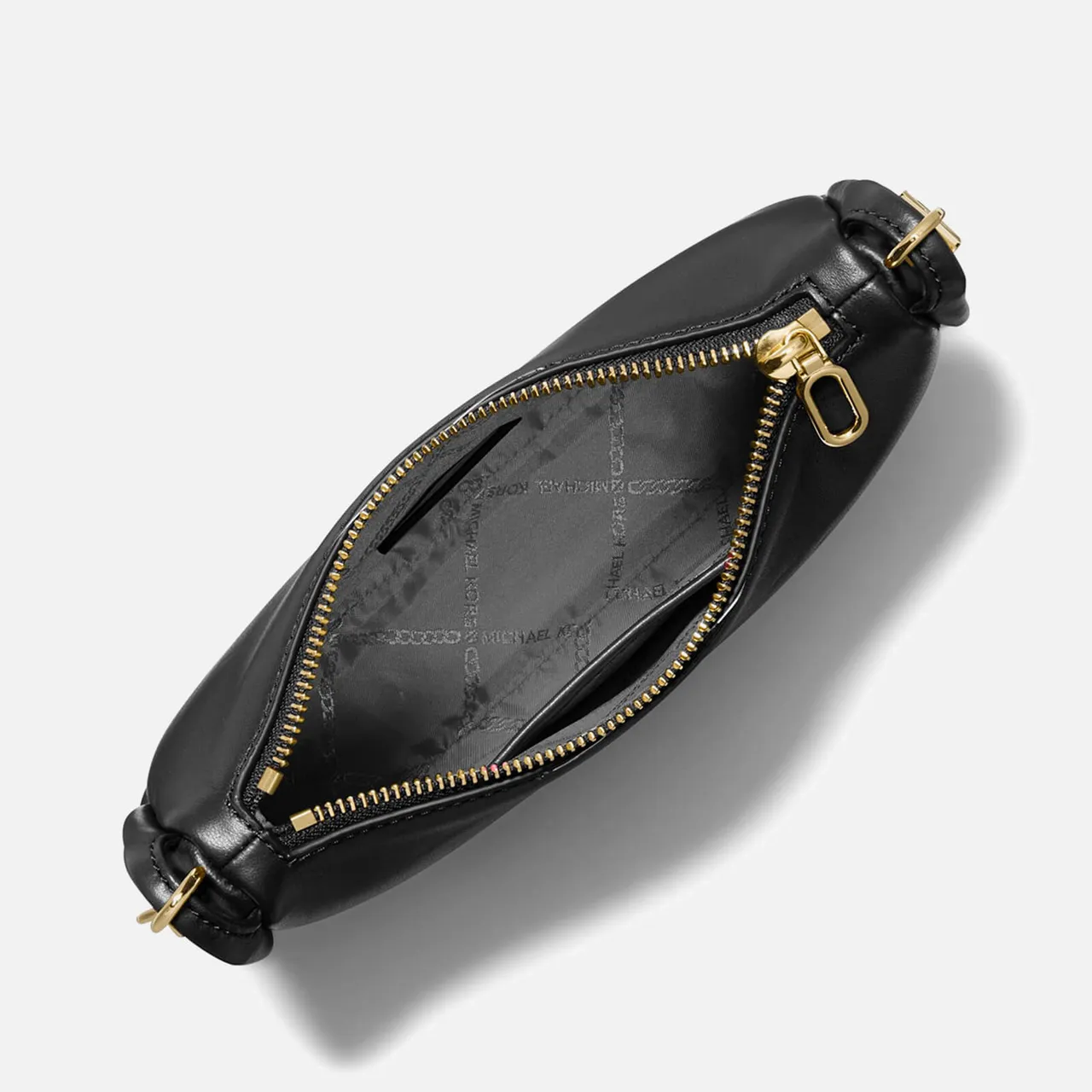MICHAEL Michael Kors Kendall Bracelet Pouchette Leather Bag