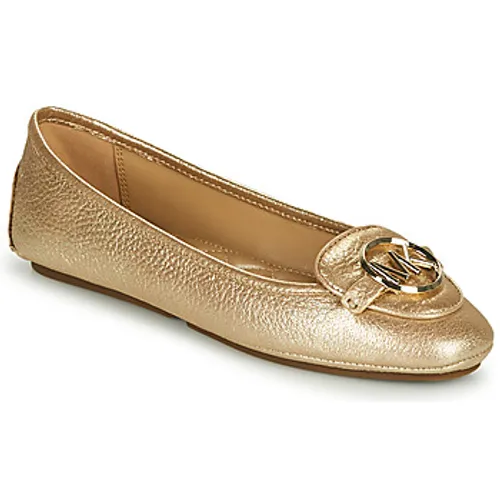 MICHAEL Michael Kors  LILLIE MOC  women's Shoes (Pumps / Ballerinas) in Gold