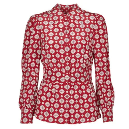 MICHAEL Michael Kors  LUX PINDOT MED TOP  women's Blouse in Red