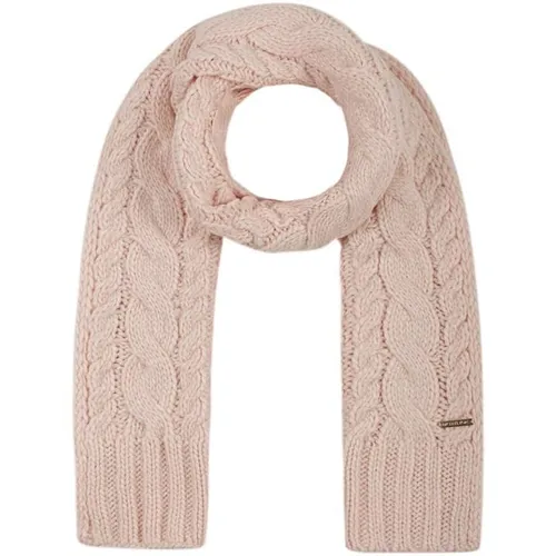 MICHAEL Michael Kors Michael Kors Small Centre Cables Scarf - Pink