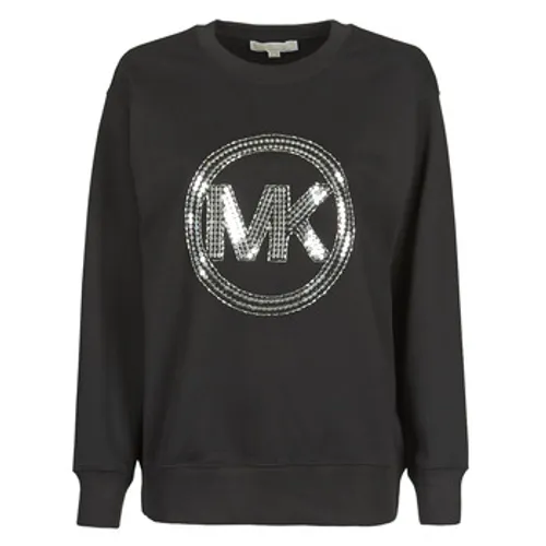 MICHAEL Michael Kors  MK CRCL CLSC SWTSHRT  women's Sweatshirt in Black