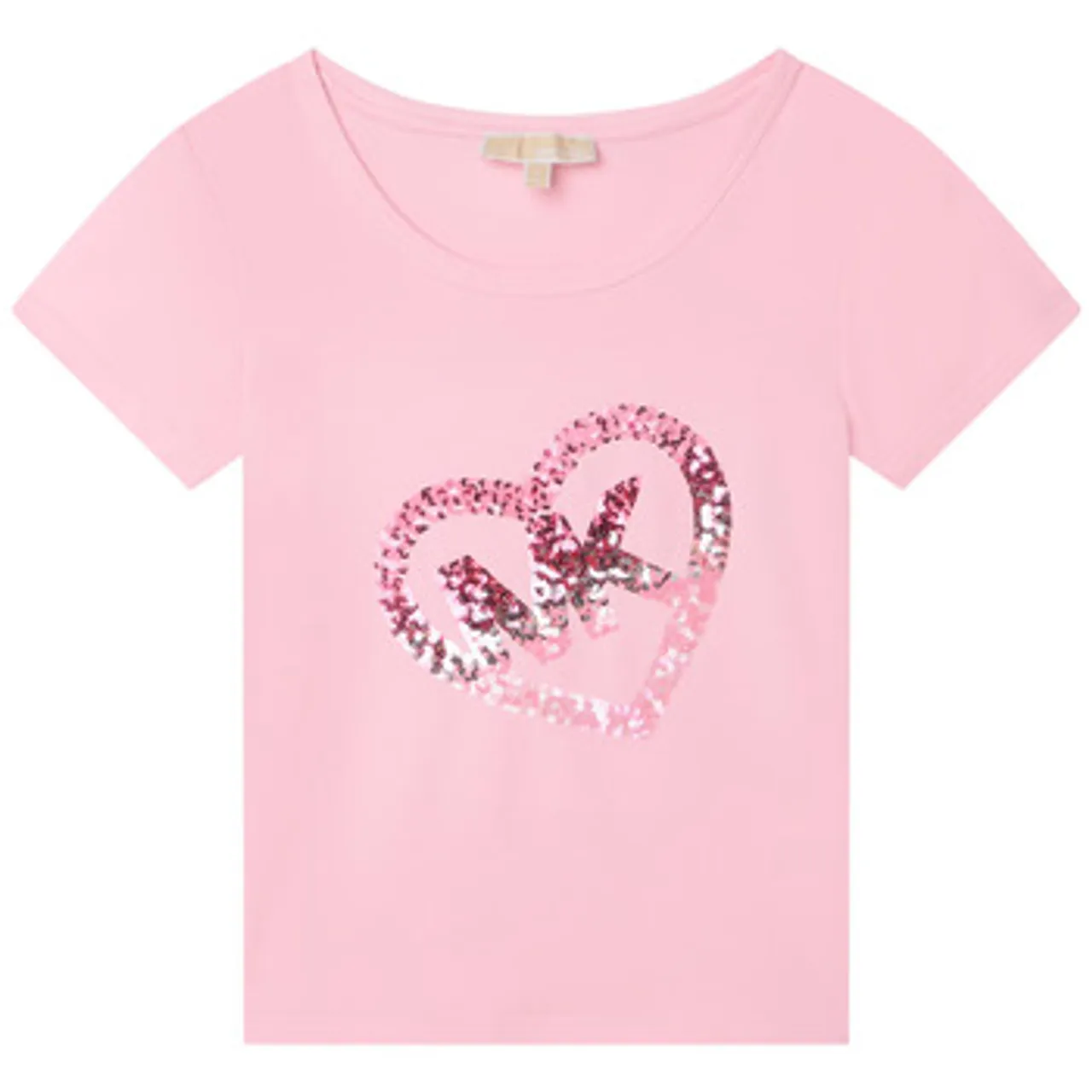 MICHAEL Michael Kors  R15185-45T-C  girls's Children's T shirt in Pink